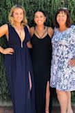 Loved the dress! It was absolute perfection and I received so many comments on it! It's super flattering! With that said, I ordered a small and it was too small - the zipper did not zip up. I also ordered the medium and it was too big - the straps were very loose and would fall off my shoulders with just a little movement - so I did have to get the medium altered in order to keep the dress from falling off. - Savannah R.