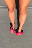 Love these so much! I got the pink and the yellow and have gotten so many compliments already! They are surprisingly comfortable too! - Keri H.