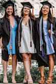 These looked fabulous in our graduation photos! They even endured the thunderstorm that came halfway through. I ordered a 6.5 (I'm usually 7.5-8) and it was still too large, so go at least two sizes down. - Sarah Y.