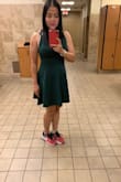 I can wear this dress & dance in Zumba class. The chest area is a little big on me while the back, the waist fit well. - Annie D.
