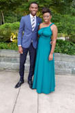 I wore this to a wedding I was in, and honestly I plan to have my own bridesmaids wear it as well. The material looks expensive and is heavy. I got so many compliments I cant wait to wear this again! Absolutely loved it! - Ayana H.