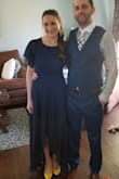 This was a great dress for a wedding! The fit and material are nice. - Dana G.