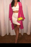 Can wear this dressed up, over a dress or dressed down over a bikini. - Haley E.