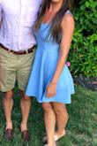 I love this dress! I have worn it for a bridal shower, a summer bbq, Easter brunch, and more. It fits perfectly. - Haley E.