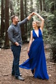I loved this dress! It fit perfectly. It is low cut but it works for me because I don't have a lot of cleavage. - Brittany B.