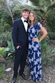I absolutely LOVE this dress! I wore it for engagement photos and also to a wedding in California in June and received so many compliments! My only complaint is that because this is a wrap dress, I had a hard time keeping the top part of it closed, but I think I'll just start putting a small pin in it to avoid any bra slips! - Riley K.