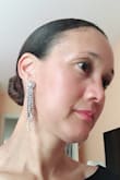 Very classy ! Love these earrings and not heavy at all.. - Wendy D.