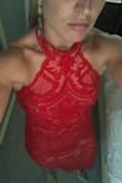 Cute, got on clearance.  Fit well, wish it was a little smaller for me. - Alanna F.