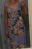 I bought this dress as part of a very large order, hoping to find one dress that would work for a wedding with a tricky dress code to pinpoint. Even though I didn't choose this dress for said event, I couldn't resist keeping it! I love the color and pattern, the length and cut are perfectly flowy without being shapeless, and it's unlike anything else in my closet. Plus, it works well with my favorite strapless bra. Win! - Kristina R.