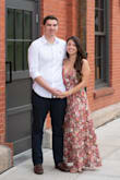 I originally purchased this dress in a size small but because the dress is loose and flowy beneath the chest, I sized down to an extra small and it was perfect! I wore it for engagement photos and it was also perfect for a summer wedding I attended! The adjustable straps are great and the slit adds that perfect level of sexiness to the dress. - Stevie A.