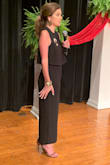 This jumpsuit is amazing and goes wonderful with the shoes! - Stacey M.