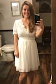 What exactly what I was looking for!! Order this for my wedding shower /rehearsal & super excited to wear it! - Klarissa C.