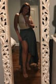 Love the color and feel of this skirt! Not to mention it's super comfortable, you can dress it up or down. It's still my favorite item at the moment. - Betsy R.