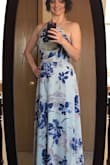 I need to get some tan on my skin but can't wait to wear this dress the whole summer. It's a little long so will probably have to take it in a little bit :-) - Martina Z.
