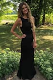 I loved this dress! It was too big and too long and so I had to have it taken in. I wore it to a wedding and a different formal event and everyone complimented it! Definitely recommend it. <3 - Amy M.