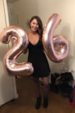 This dress has it all- not too form fitting in the front but tight enough to look sexy, and the slit and lace in the back ties it together. I felt amazing on my birthday! - Jenna D.
