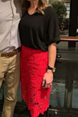 Unique and flattering skirt. Comfortable to wear. Got so many compliments on it! - Rachel B.