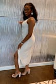 I wore this shoe to an outdoor party event, and it was so comfortable to me. I normally wear single soles out so these were a breeze. Typically with heels, I do 6.5-7 so I went with the 7 being that I heard mules run a bit small and they fit great. If I would've ordered a 7.5 it probably still would've been a good fit just with more space. So glad I found these. The color was actually perfect because they are more blush as opposed to nude which was exactly what I needed for my outfit. Paired with the "Round and Round Gold and Pink Earrings" and a blush bag from DSW. - Xenia C.