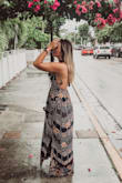 I fell in love with this dress as soon as I saw it! I love how it flows and the boho vibes it gives off. I wore it during my honeymoon in Key West! It was perfect for the weather too! - Rachel T.