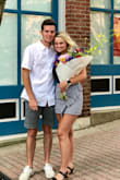 This skirt is super cute! Perfect for a summer date. It runs a little short but a larger size would have been too big. Overall great pick! - Brittany D.