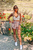 What perfect shorts for summer! The material is light and "flowy" and perfect for hot summer days! I love the material. They sit perfectly on my waist so I can wear a cute crop top too! Great for lounging around or for a casual outing! Highly recommend! - Emily R.