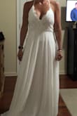I returned this. It was pretty enough I guess but not for my wedding dress. It was also a little big in the waist. - Brooke D.