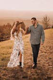 I bought this dress for my engagement shoot during the spring time, and it worked out beautifully! I even plan to wear it for my bridal shower coming up this summer! Super cute, and versatile! - Mckenzie C.