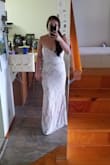 It's really cute and flattering. I bought it as a back up dress for my wedding. My original dress is being re-altered and I'm not sure I will love it more than this inexpensive alternative. - Leah M.