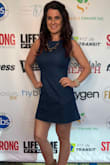 I wore this to a fitness event that I helped sponsor. It's the cutest dress and I love the open back. I've worn this dress so many times and it fits for many occasions. I wear a t-back lace bandeau type bra with it and it works well with the cut in the back and additional support. - Nicole M.