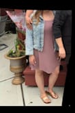 Super comfy dress that you can dress up or down! Perfect for any occasion, especially summer BBQs! Love it!!! Pair it with any jacket or shoes and it'll look great!!! - Sarah O.