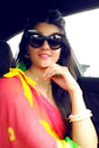 These cat eye sunglasses are black tinted and stable on my face. Personally, I feel uncomfortable driving with them because the sides are wide and completely blocks my side vision. Otherwise they are great for outing. Yes, they are not small but more of oversize style. - Meenal S.