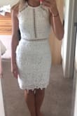 I bought this dress for my rehearsal dinner. It fits beautifully! I wanted it to be formfitting while still being classy and elegant. It's exactly what I wanted! - BRITTANY C.