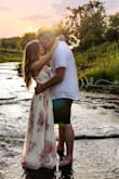 This worked perfect for my engagement pictures. It was exactly what I thought it would be. The only down fall is that it is a little long; however, I can just get it hemmed before I use it for bridal shower and events like that. It was very good quality as well for the price. Would definitely recommend. - Bianca M.