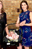 I wore this dress to my stepdaughters graduation and it was perfect.  After having a baby two months ago I was worried about the fit, but it far exceeded my expectations. Snug in all the right spots and forgiving in others. Very happy with this purchase! - Steph B.