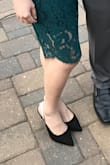 So perfect for every occasion because the heels are so low, you can walk in them everywhere for hours. They look great and feel great also. - Xai K.