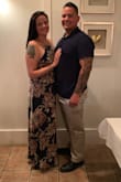 I wore this dress for a rehearsal dinner. I got lots of compliments on it! It's really comfortable and doesn't feel tight where it shouldn't. The straps on the back allow you to pull it tighter if you need them to be. It was floor length which I loved. - Taryn L.