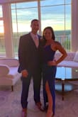 Really simple dress but I loved the slit which gave it that something extra. Also it was a fuss free experience; no tugging at anything or need to tape into place. Really loved the jersey knit material and was just fine for a summer wedding. - Alison N.