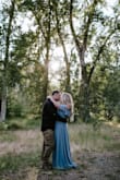 Perfect for my engagement shoot ! Loved the color and flowy style. It was a little too open in the chest area for my comfort so I added a tank underneath... not sure if It would have been better if I went a size up but I was in a bit of a time crunch so I made do ! - Erin B.