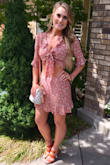 This outfit was perfect, and I will definitely wear again, maybe even the pieces separately to mix it up! The skirt could have been just a little tighter, but it looked great! - Gina D.