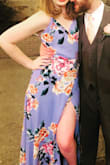 I am 5'9" and I had to wear heels with this dress. I love the fabric and the cut. I think the only thing wrong was the length, but could be fixed if you get it altered.
I have had problems with Lulus dresses not being made for girls with curves. This one rocks! - Lauren A.