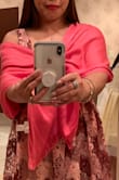 Love the dress, got a lot of compliments but I have to cover the bosom area. The top part of the dress runs a bit longer for me as a petite one, at times it tends to slide off.
Looking forward for a petite version of your lovely and amazing creations. - Aileen E.