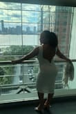 I absolutely loved my dress I bought for my bridal shower. Couldn't wear a bra with this because of the open back but the front has structure enough that it lifted my girls (covered in pasties) just so. It was sexy enough, yet appropriate for a shower with my aunties. I am truly a happy bride. - Shakinah D.