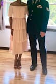 The dress is really nice better than the pic. It is very elegant and glamorous. I'm gonna wear it to my wedding. Thank you LULUS! - Miriam N.