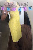 I got the dress in red and yellow. Very beautiful and elegant dress. Yellow color goes well with my skin tone. - Miriam N.