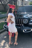 Love the dress but I definitely would've gone with a smaller size although it wasn't too bad. - Dismaili R.
