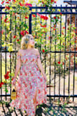 This was the cutest summer dress! Received many compliments. Very comfy also. Loved the two slits, made it unique. Also perfect for pictures, when it flows it the wind! - Jennifer L.