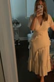 I wore this dress for a white wedding, and it was perfect! I received so many compliments. - Brittany C.