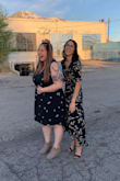 This is the second dress I've purchased from Lulus and beyond my favorite! I can always rely on how the fit is with these. The only thing was I had to use fashion tape to prevent anything from opening more, but other than that the dress was prefect! - Leslie Q.