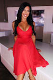 Only think I would change is the top a little. It's very revealing but super flattering! - Jessica R.
