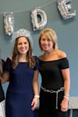 This is a great jumpsuit and I added a chain belt. I wore this to a bridal shower and will wear it in Vegas and to a class reunion. Great price, I hemmed it, that was easy. I highly recommend this item. - Mardella S.